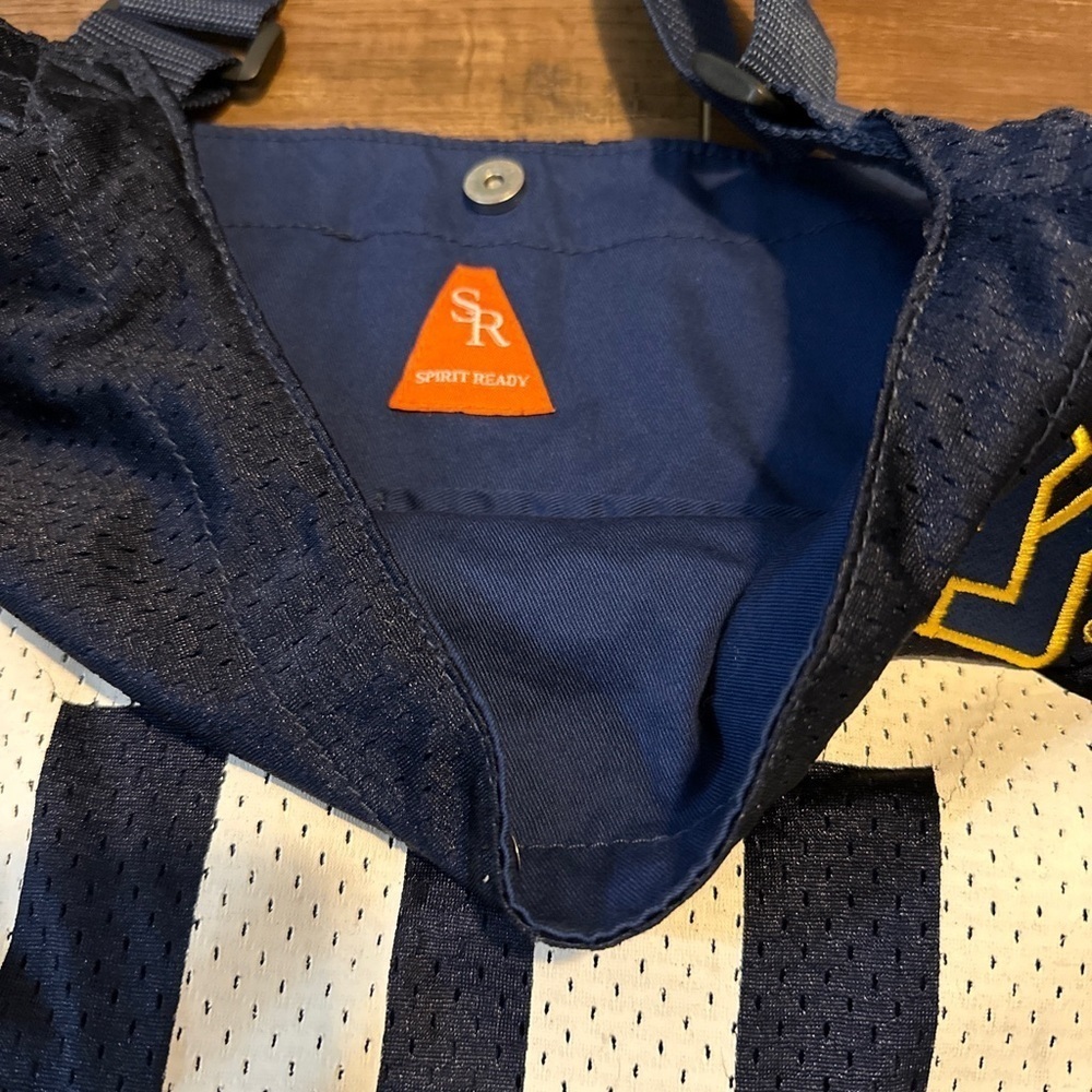 WEST VIRGINIA MOUNTAINEERS Purse Football Jersey cross body NCAA Sewn logo - Picture 6 of 7